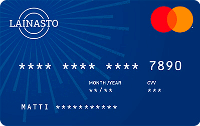 lainasto credit card